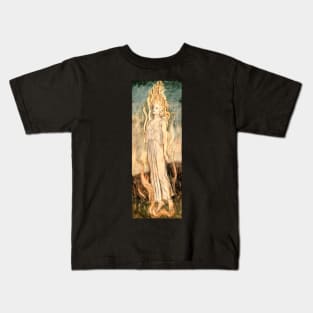 Brighid by John Duncan Kids T-Shirt